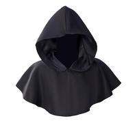 rongweiwang Poncho à capuche unique pour Halloween, style chevalier vintage, une option incomparable pour des événements créatifs. Look mystérieux pour