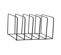 rongweiwang Porte-revues Vertical à 5 Compartiments, trieur de dossiers, Rangement Simple pour Fournitures de Bureau, Rangement en Vinyle