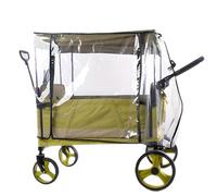 rongweiwang Poussette à bras coupe-vent et imperméable avec fermeture éclair, facile à installer, 935 x 273 cm - Idéale pour les chariots de camping et les brouettes