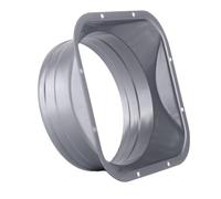 rongweiwang Raccord de Conduit d'aération pour Tuyau de Ventilation, Installation Facile, Installation Murale. Adaptateur Ventilation pour sécheuse. Peut être utilisé comme entrée et Sortie d'air et