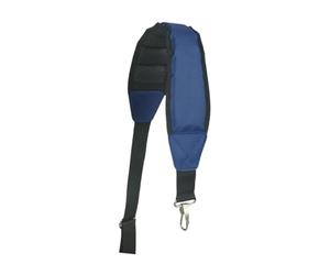 rongweiwang Sac de Golf à bandoulière rembourrée et antidérapante, bandoulière réglable, Fixation, Accessoires de Voyage, Durable, Confortable, Simple, Bleu