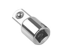 rongweiwang Socket à cliquet Adaptateur Réducteur d'impact Convertisseur Adaptateur d'adaptateur d'acier d'acier chromé Outil Professionnel, 3/8 Trou, 1/2 tête