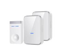 rongweiwang Sonnette sans Fil Intelligente avec télécommande pour la Maison, portée de 300 m en Libre, permettant d'entendre la Sonnette et d'ouvrir la Porte.