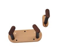 rongweiwang Support mural pour guitare avec angle d'affichage réglable, base en bois de hêtre et coussinets en silicone pour guitares acoustiques et électriques.