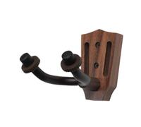 rongweiwang Support mural pour guitare avec crochet élégant en bois massif, facile à installer, compact et polyvalent. Présentoir en bois pour guitares.