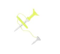 rongweiwang Tee de Golf à Hauteur réglable, incassable, idéal pour l'entraînement. Ce Tee est Non Seulement Portable, mais Aussi écologique. Malgré sa légèreté, il est très, Jaune, 8.7 cm