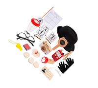 rongweiwang Tenues de camping, de randonnée et d'activités plein air : inspirez la créativité avec un costume détective et un kit scientifique STEM ! Idées cadeaux pour le cosplay, les fêtes