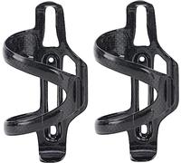 RongXuan Lot de 2 porte-bouteilles de vélo, entièrement en carbone, légers, pour VTT, vélo de route, brillant