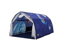 RongXuan Tunnel pour Enfant avec Rideau en Maille pour lit Mezzanine, lit superposé 100 cm, Bleu