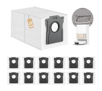 RongZy 12 Pièces Sacs à Poussière pour Dreame X40 Ultra Complete/X40 Master/X50 Ultra/L50 Pro Ultra/ L10s Pro Ultra Heat /L40 Ultra/X30 Ultra/X40 Ultra Aspirateur Accessoires(3L)
