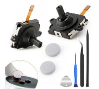 RongZy 2 Pièces Analogique Joystick pour Oculus Quest 2, Remplacement du Joystick pour Quest 2 Controller Repair Parts Accessoire, avec Thumbstick Cap et Outils(Gauche/Droite)