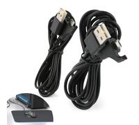 RongZy 2 Pièces Câble de Charge USB pour Logitech G403 G703 G900 G903, G Pro sans Fil, G Pro X Superlight Souris de Jeu, Haut-Parleur G560, G Pro Clavier Ladekabel Ersatz