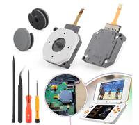 RongZy 2PCS pour Nintendo New 3DS Joysticks Remplacement Analogique pour Nintendo New 2DS XL Joysticks 3D Module Potentiomètre pour New 3DS XL Joystick Manette Accessoires avec Outils