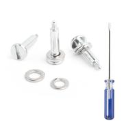 RongZy 3 Pièces pour PS5 Vis Socle Remplacement pour PlayStation 5 PS5 Vis Support Vertical Réparation Accessoires avec Outils