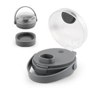 RongZy Bouchon pour mixeur portable Ninja Blast - Étanche - Couvercle à bec verseur et couvercle inférieur - Compatible avec les séries BC100/BC151 de 532 ml - Couvercle étanche - Ensemble