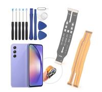 RongZy Câble flexible pour écran LCD Samsung Galaxy A34 - Connecteur de carte mère - Ruban de remplacement pour Galaxy A34 5G/A54 5G - Câble flexible avec outils