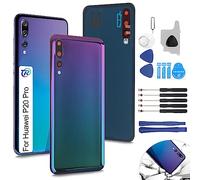 RongZy Coque Arrière pour Huawei P20 Pro CLT-L09 CLT-L29 CLT-AL01 Batterie Couvercle Rechange pour Huawei P20 Pro CLT-L09 CLT-L29 CLT-AL01 Cache Batterie pour Téléphone de Remplacement(Aurore)