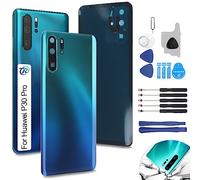 RongZy Coque Arrière pour Huawei P30 Pro VOG-L29 L09 AL00 Batterie Couvercle Rechange pour Huawei P30 Pro VOG-L29 L09 AL00 Cache Batterie pour Téléphone de Remplacement(Aurore)