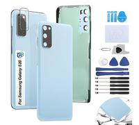RongZy Coque Arrière pour Samsung Galaxy S20 4G Batterie Couvercle Rechange pour Samsung Galaxy S20 5G Cache Batterie pour Téléphone de Remplacement(Bleu)