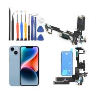 RongZy Dock Connecteur de Charge Compatible avec iPhone 14 Câble Nappe de Rechange avec Connecteur pour iPhone 14 Inclus Kit de Outils
