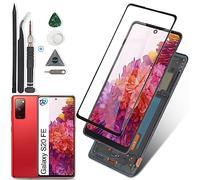 RongZy Écran de Rechange pour 6.5" Samsung Galaxy S20 FE/Galaxy S20 FE 5G/S20 FE 2022 Écran LCD + Vitre Numériseur Tactile Capteur Assemblé Remplacement pour G780F G781B G781NK(Noir avec Cadre)