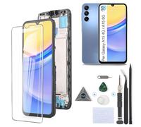 RongZy Écran LCD pour 6.5" Samsung Galaxy A15 4G A155F Écran De Remplacement pour Samsung Galaxy A15 5G A156B Écran LCD Numériseur Tactile Panneau Assemblé De Réparation avec Outils(Noir avec Cadre)