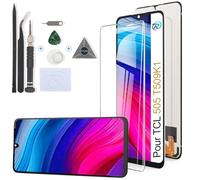 RongZy Écran LCD pour 6.75" TCL 505 Écran De Remplacement pour TCL 505 T509K1 Écran LCD Numériseur Tactile Panneau Assemblé De Réparation avec Outils(Noir)
