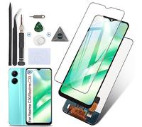 RongZy Écran LCD pour Realme C30 RMX3581 / C33 RMX3624/pour Realme Narzo 50i Prime Écran De Remplacement Numériseur Tactile Panneau Assemblé De Réparation avec Outils(6.5",Noir)