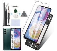 RongZy Écran LCD pour Samsung Galaxy A04S SM-A047F Écran De Remplacement Numériseur Tactile Panneau Assemblé De Réparation avec Outils(6.5",Noir avec Cadre)