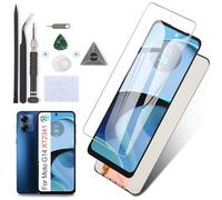 RongZy Écran Tactile LCD Compatible avec Motorola Moto G14 XT2341 De Remplacement LCD Tactile Vitre pour Motorola Moto G14 XT2341 avec Kit D'outils de Réparation(6.5", Noir)