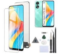 RongZy Écran Tactile LCD Compatible avec Oppo A78 4G De Remplacement LCD Tactile Vitre pour Oppo A78 4G CPH2565 avec Kit D'outils de Réparation(6.43",Noir)