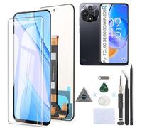 RongZy Écran Tactile LCD Compatible avec TCL 60 SE/TCL 60 5G De Remplacement LCD Tactile Vitre pour TCL 60R/TCL 605 avec Kit D'outils de Réparation (Noir)