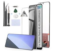 RongZy Écran Tactile LCD Compatible avec Xiaomi Redmi A5 4G 25028RN03Y De Remplacement LCD Tactile Vitre pour Redmi A5 4G avec Kit D'outils de Réparation (Noir)