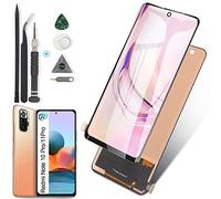 RongZy Écran Tactile LCD Compatible avec Xiaomi Redmi Note 11 Pro Plus 5G 21091116UG 21091116UC De Remplacement Touche Écran avec D'Outils Complet De Réparation(Noir)