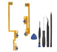RongZy L/R Boutons D'épaule Câble Flex pour Nintend New 3DS/New 3DS XL Épaule Déclencheur Bouton Câble Flexible Gauche et Droite pour Nintend New 3DS LL Bouton Pièces Rechange avec Outils Réparation