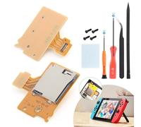 RongZy NS Switch Fente pour Carte Mémoire pour Nintendo Switch Console HAC-SD-01 TF Carte SD Lecteur de Câble Flexible Remplacement de Réparation, avec Vis et Outils