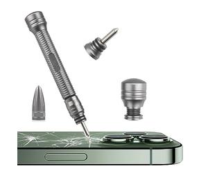 RongZy Stylo de Dynamitage pour iPhone X 11 Pro Téléphone Brise-vitre Couverture Arrière Démolition Dynamitage Stylo Démontage de la Caméra Arrière Stylo de Rupture pour iPhone 12 Pro Samsung Xiaomi