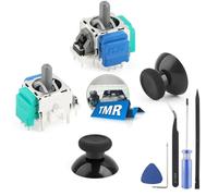 RongZy TMR Joystick 3D pour Xbox One Remplacement Joystick pour Xbox One X Module de Joystick Potentiomètre Analogique pour Xbox One X Joystick Thumbstick Accessoires avec Outils Réparation(2PCS)