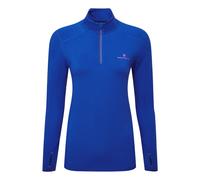 Ronhill Core Thermal 1/2 Zip Maillot De Course Femmes - Bleu, Taille XL