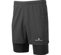 Ronhill - "Core" Twin-Short pour hommes CS2087 (L) (Noir)