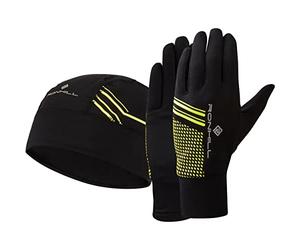 Ronhill Ensemble de Course à Pied, Bonnet et Gants