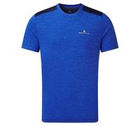 Ronhill Men's Life S/S Tee T-Shirt, Cobaltmarl/Dpnavymrl, S Homme