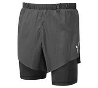 Ronhill Short de Course Tech Race Twin pour Homme, Tout Noir