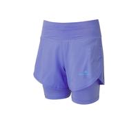 Ronhill Tech 4.5" Twin Short De Running Femmes - Violet, Taille XS