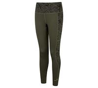 Ronhill Tight Wmn's Life Sculpt Collant, Kaki/Contours Noirs, L Femme