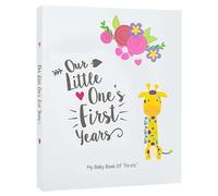 Ronica Livre de souvenirs pour bébé Girafe unisexe. 1 count