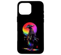 Ronin Samurai Chapeau de Paille Illustration d'art Japonais Coque pour iPhone 16 Pro Max