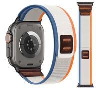 Ronkakar Trail Loop Cuir Compatible avec Bracelet Apple Watch Ultra 3 2 Ultra 49mm 46mm 45mm 44mm Femmes Hommes, Tissu élastique Sport Nylon Bracelets pour iWatch Série SE 3 2 SE 11 10 9 8 7 6 5 4