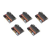 Ronlok 5 x Carte d'extension microbit IOBIT V2.0 Breakout Adapter Shield with Summer for Microtype: Programmation graphique Bit Python pour enfants