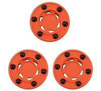 Ronlok Lot de 3 palets d'exercice de hockey ABS pour l'entraînement de hockey sur glace